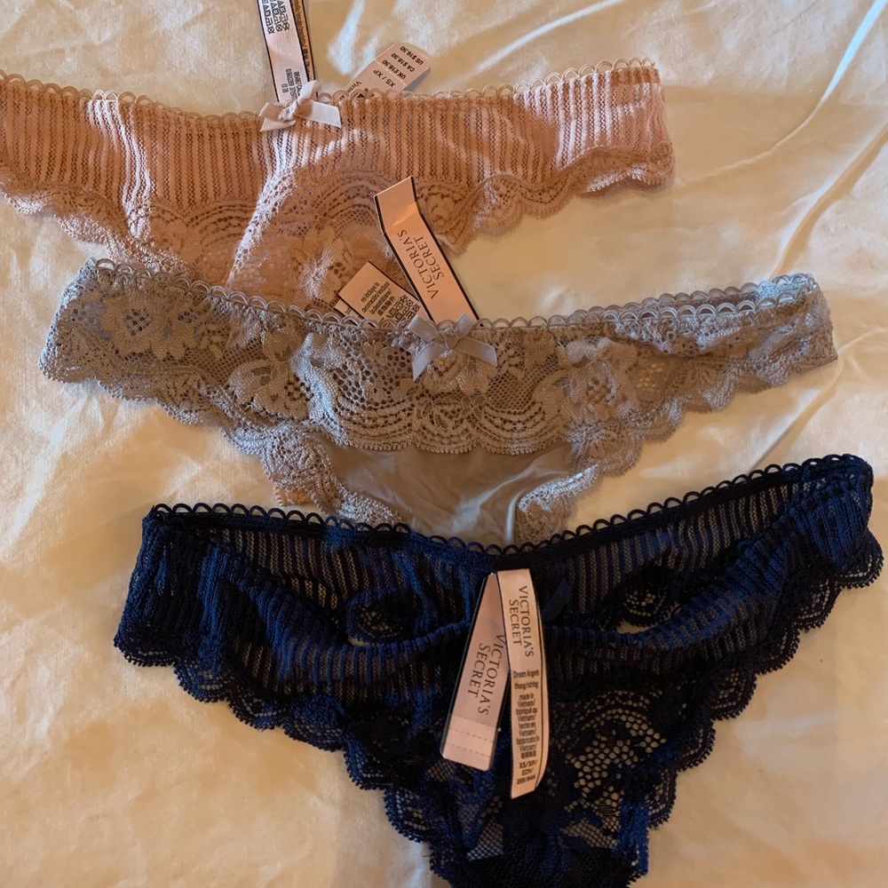 NWT Victoria Secret Thong Bundle